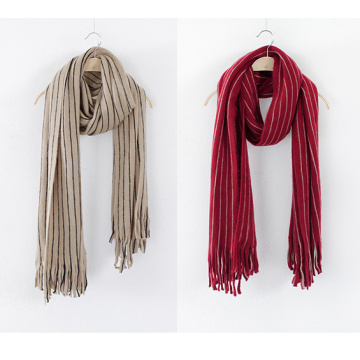 Lady Fashion Cashmere Like Knitted Scarf Winter Circle Loop Scarf (SK110)